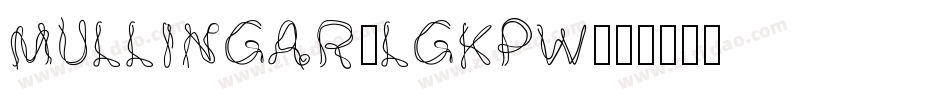 Mullingar-lgKPw字体转换