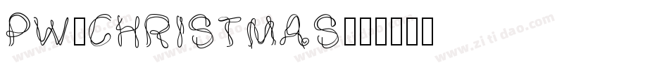 PW-Christmas字体转换