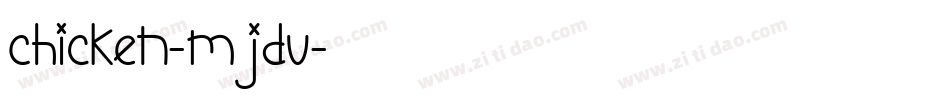 Chicken-mJdv字体转换
