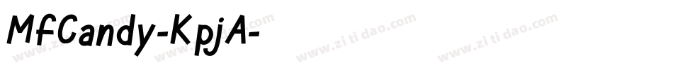 MfCandy-KpjA字体转换