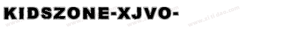 KidsZone-Xjvo字体转换