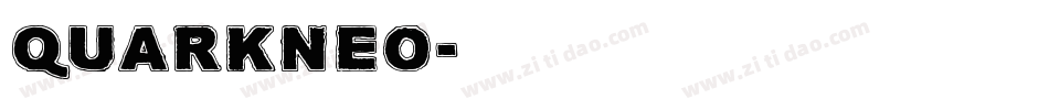 QUARKNEO字体转换