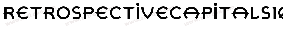 RetrospectiveCapitals10字体转换