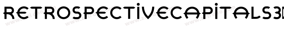 RetrospectiveCapitals3字体转换