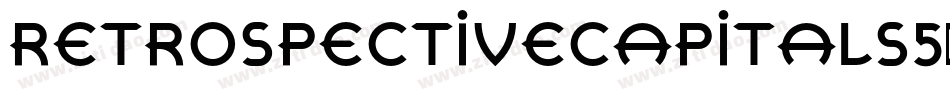RetrospectiveCapitals5字体转换