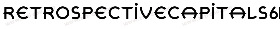 RetrospectiveCapitals6字体转换