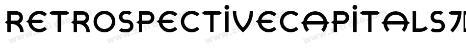 RetrospectiveCapitals7字体转换