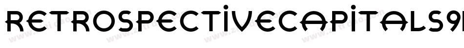 RetrospectiveCapitals9字体转换