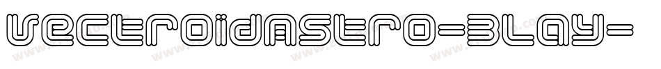 VectroidAstro-3lay字体转换
