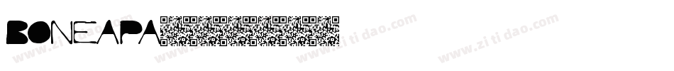 BONEAPA字体转换