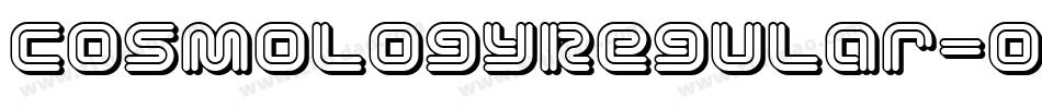 CosmologyRegular-oKrd字体转换