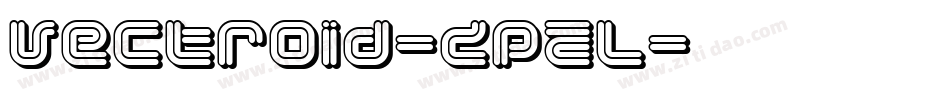 Vectroid-ZpEl字体转换