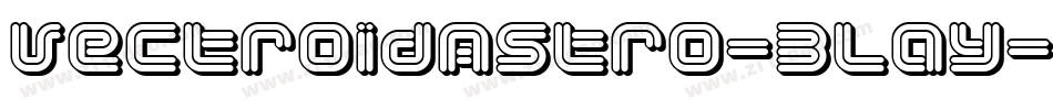 VectroidAstro-3lay字体转换