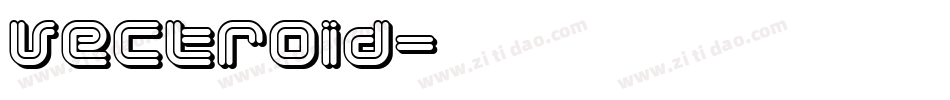 vectroid字体转换