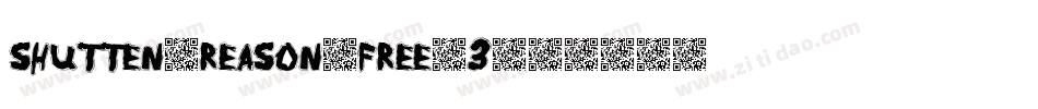 Shutten-Reason-Free-3字体转换