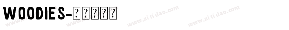 Woodies字体转换