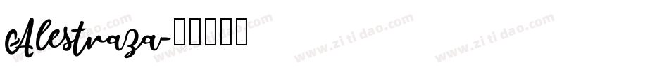 Alestraza字体转换