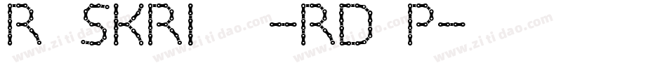 Roskrift-rD0p字体转换