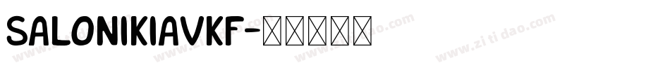 SalonikiaVKF字体转换