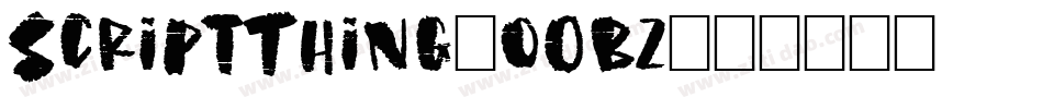 ScriptThing-oOBz字体转换