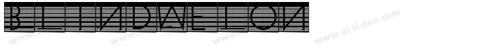 blindmelon字体转换