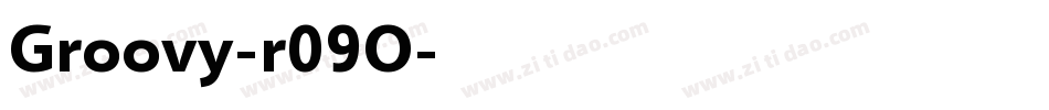 Groovy-r09O字体转换