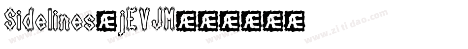 Sidelines-jEVJM字体转换