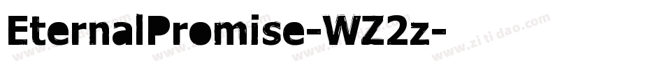 EternalPromise-WZ2z字体转换