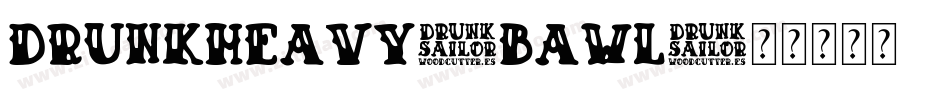 DrunkHeavy-BaWl字体转换