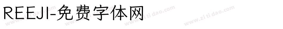 REEJI字体转换