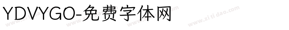 YDVYGO字体转换