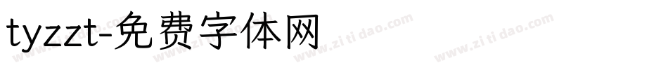 tyzzt字体转换