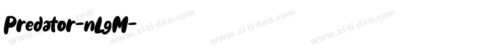 Predator-nLgM字体转换