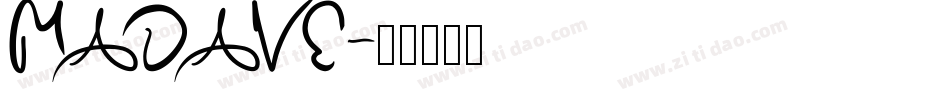 MADAVE字体转换