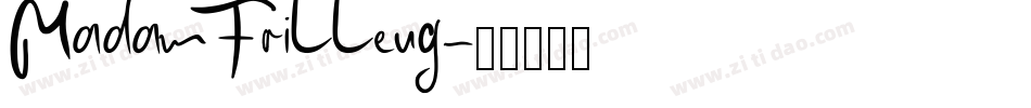 MadamFrilleug字体转换