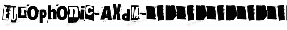 Europhonic-AXdM字体转换