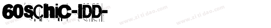 60SChic-lDD字体转换
