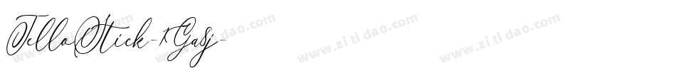 TelloStick-1Ga8j字体转换
