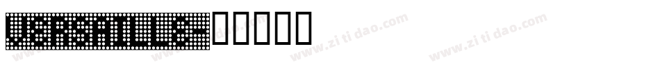 Versaille字体转换