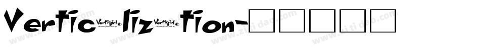 Verticalization字体转换