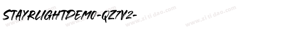 StayrlightDemo-qZ7v2字体转换