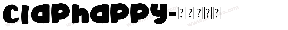 Claphappy字体转换