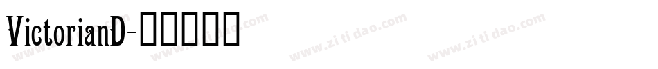 VictorianD字体转换
