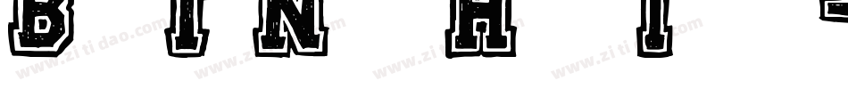 BackToNatureHollowInverse-rg3Ox字体转换