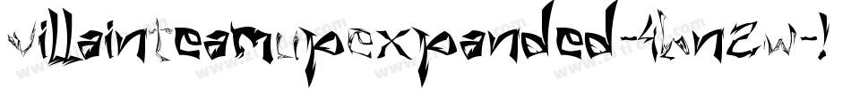 VillainTeamUpExpanded-4Bn2W字体转换