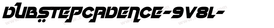 DubstepCadence-9V8L字体转换