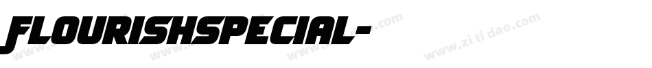 FlourishSpecial字体转换