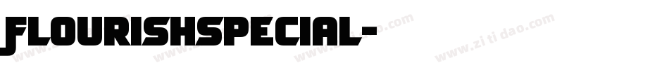 FlourishSpecial字体转换