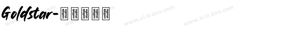 Goldstar字体转换
