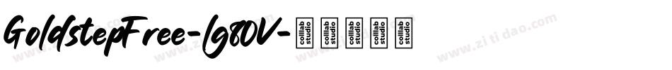 GoldstepFree-lg8OV字体转换